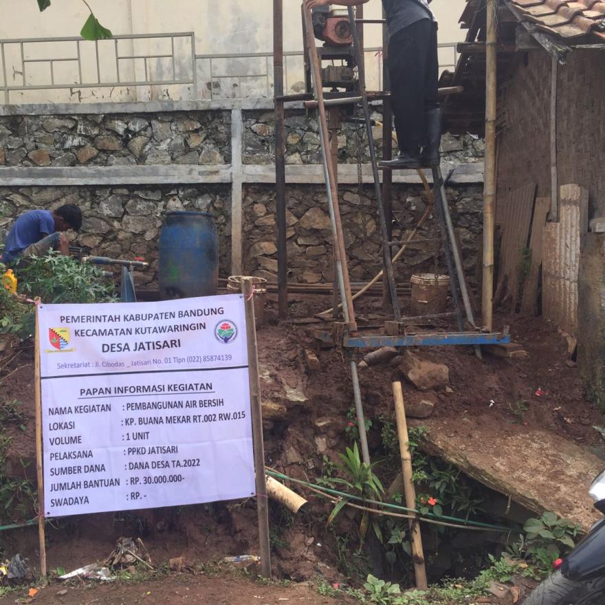 PEMBANGUNAN DESA JATISARI T.A 2022